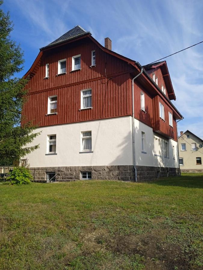 Appartement Ok Ferien - Altes Bahnhaus à Muldenhammer Extérieur photo
