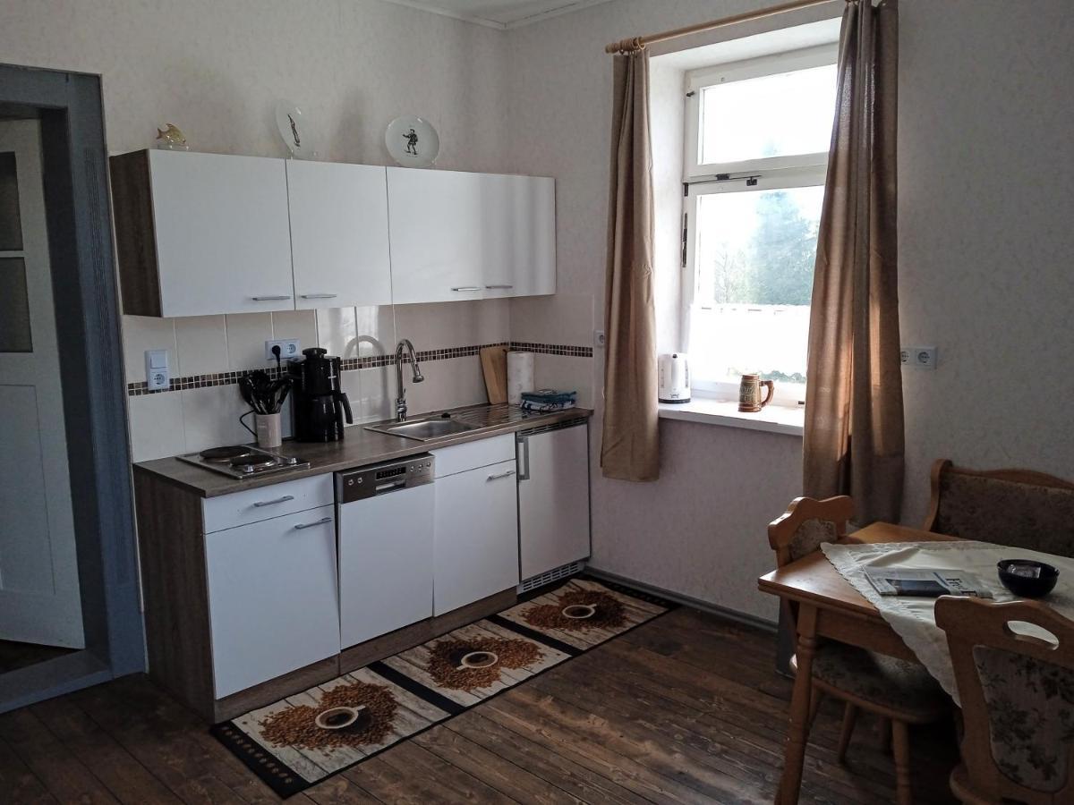 Appartement Ok Ferien - Altes Bahnhaus à Muldenhammer Extérieur photo