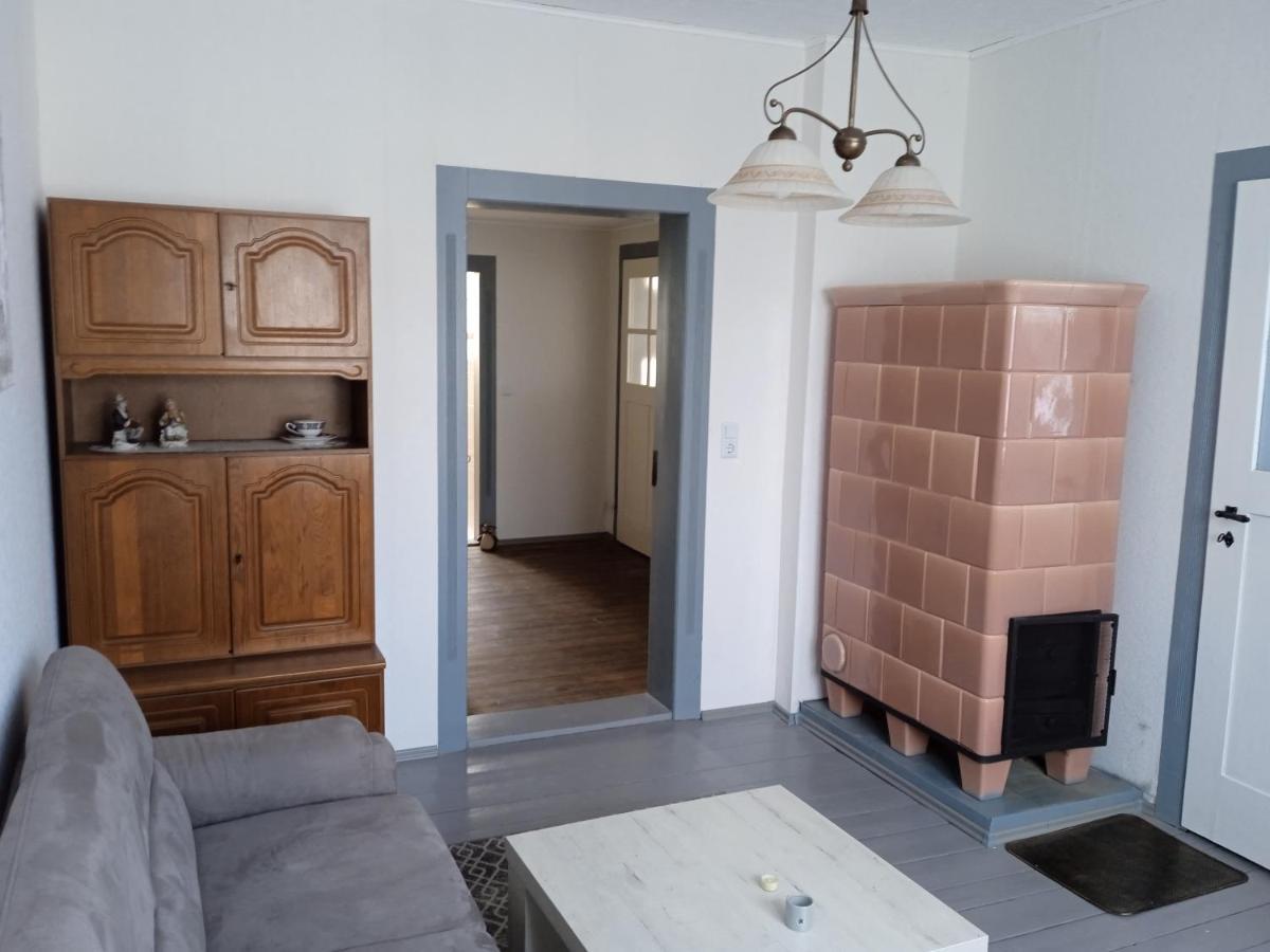 Appartement Ok Ferien - Altes Bahnhaus à Muldenhammer Extérieur photo