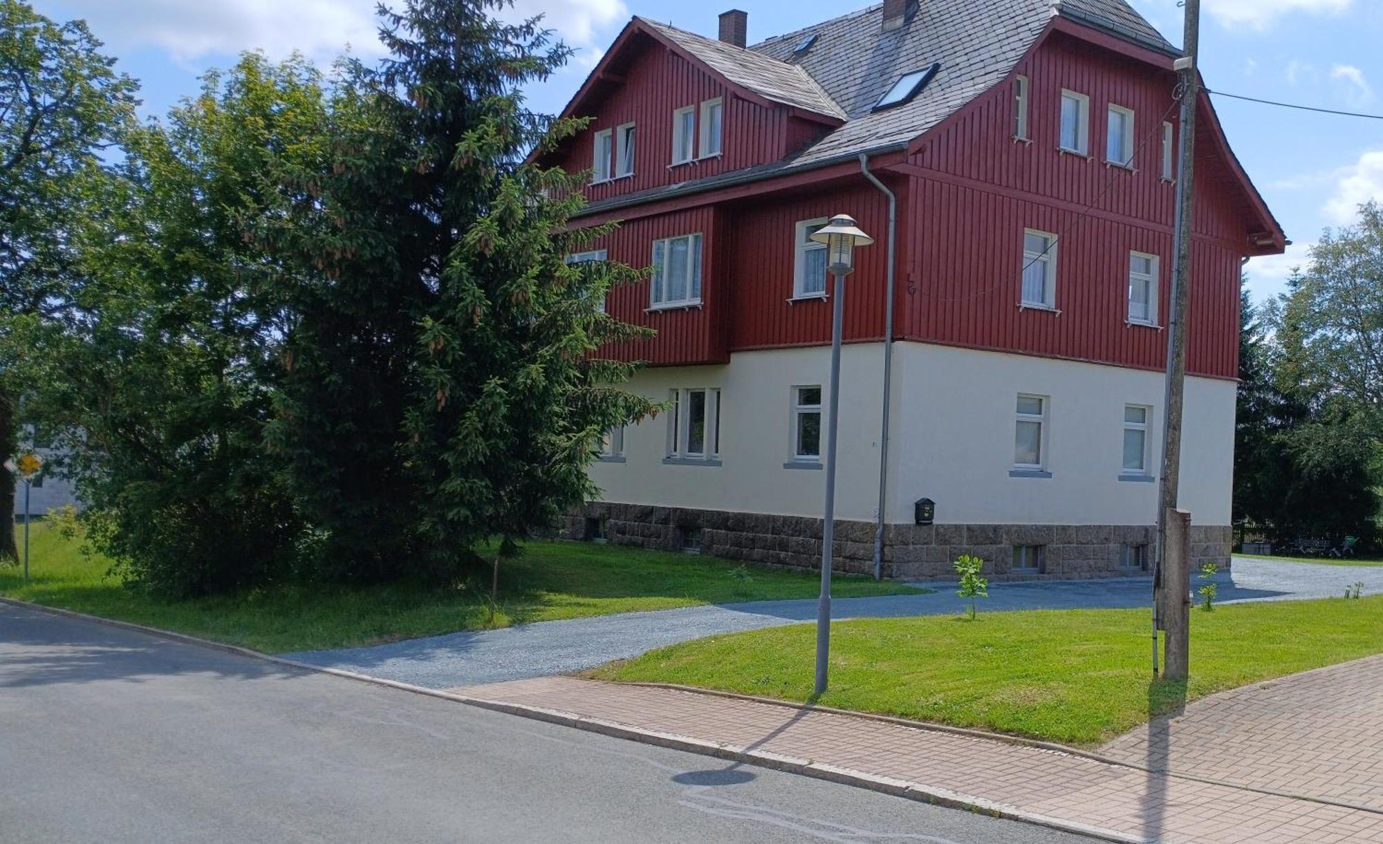 Appartement Ok Ferien - Altes Bahnhaus à Muldenhammer Extérieur photo